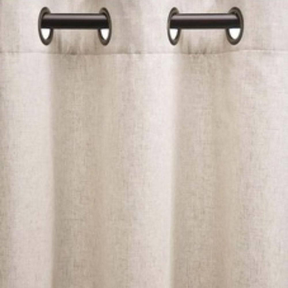 Homespun Grommet-Top Insulated Linen Blend Window Curtain 40" W x 84" L